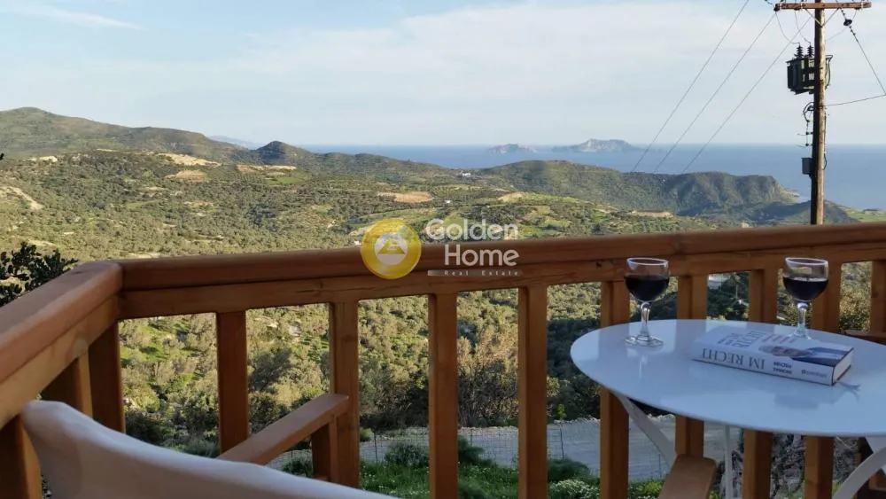 Balcon - Modern Villa with Sea View in Agios Vasilis