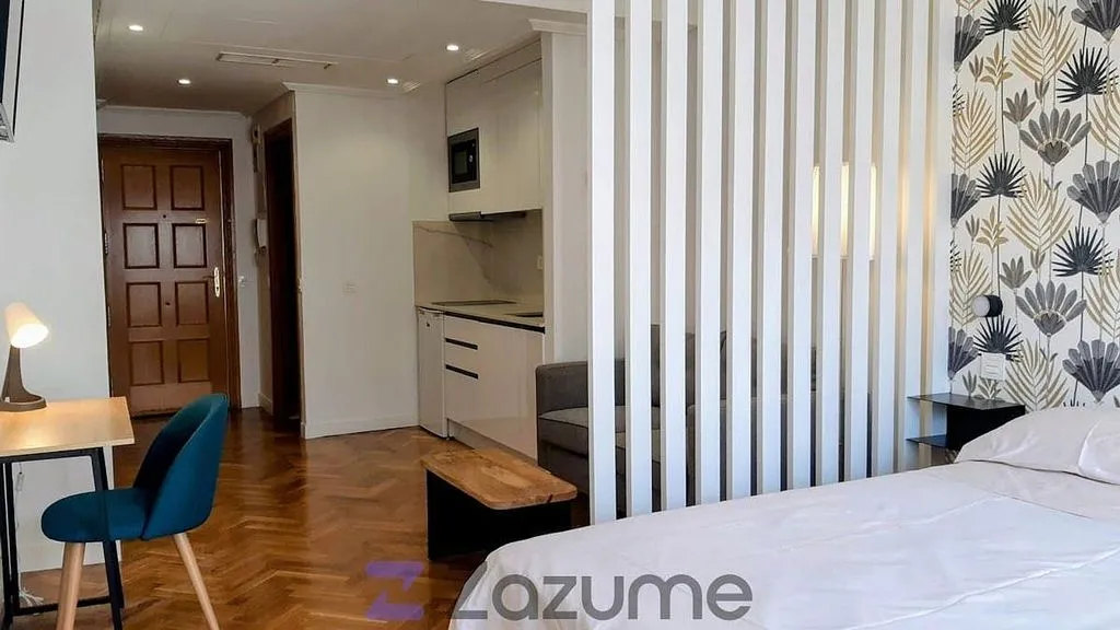 Chambres - Furnished Studio with Balcony in Gaztambide