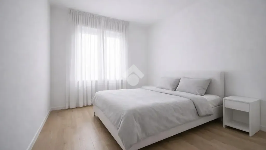 Bedrooms - Apartment with Panoramic Terrace in Roverè Veronese