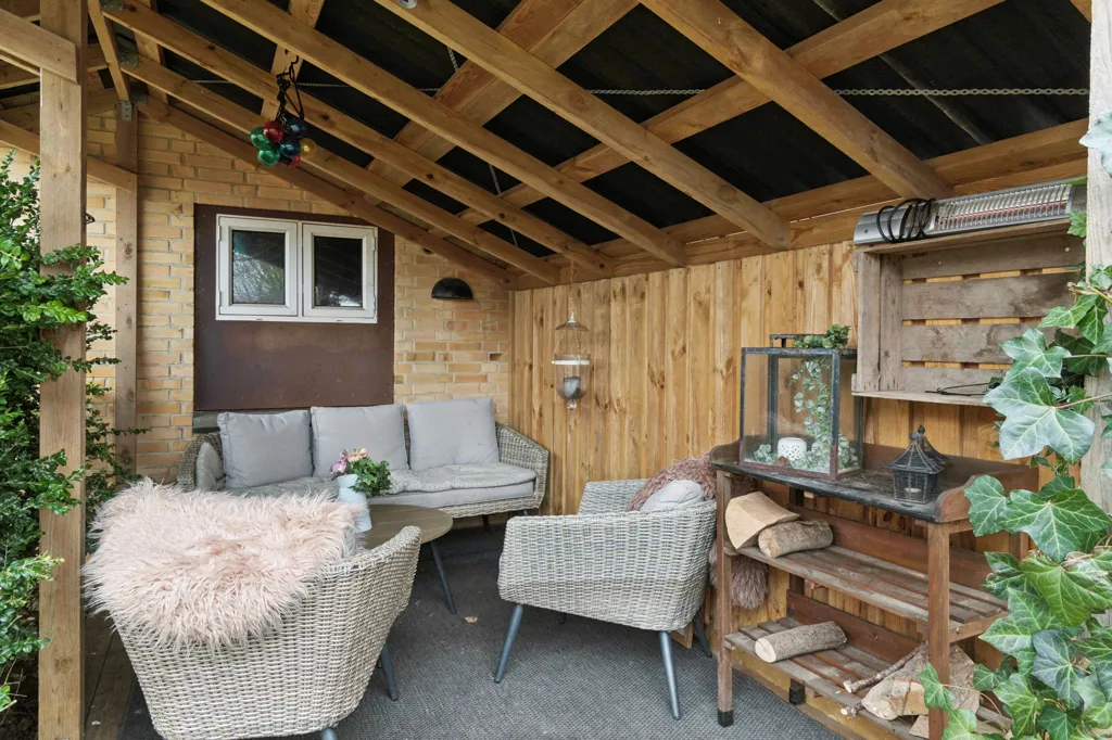 Terrasse - Villa with Garden in Holstebro