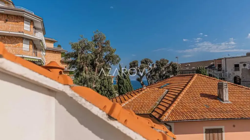 Terrace - Sea View Apartment in Sanremo