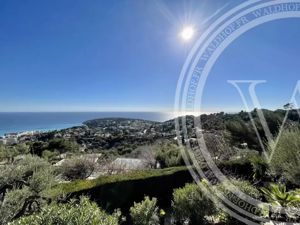 Jardin - Villa contemporaine avec vue mer à vendre