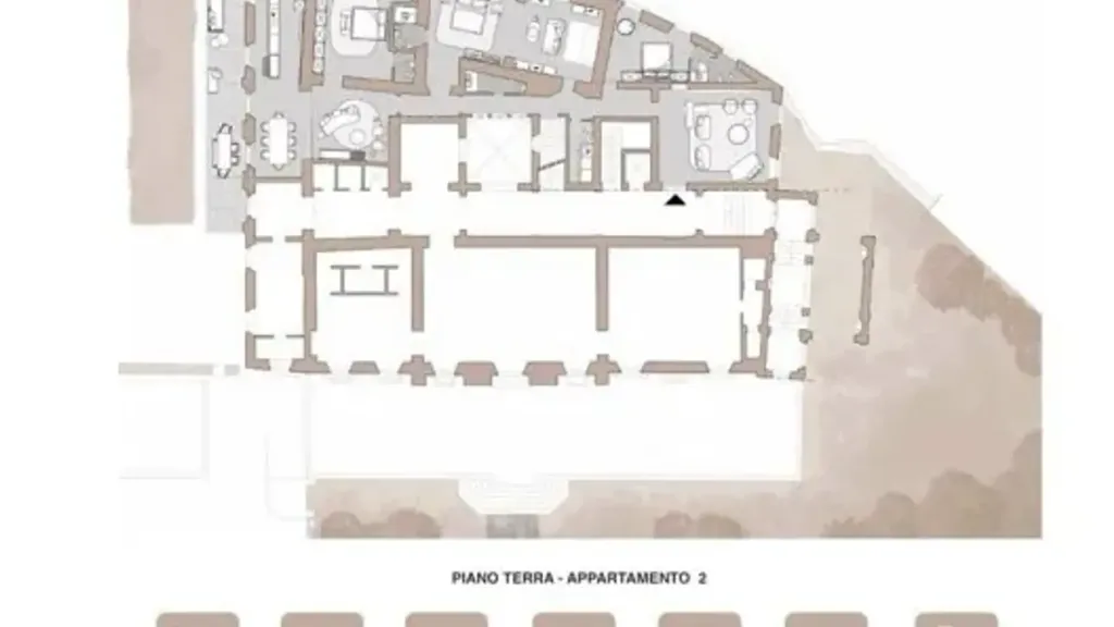 Planimetria - Luxury Apartment with Pool in Fiesole