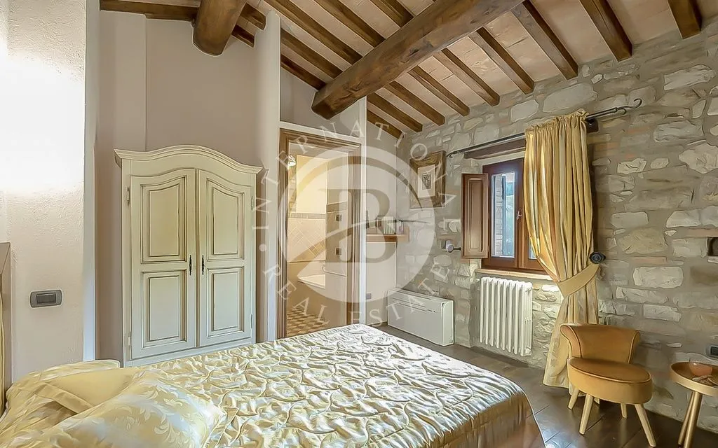 Chambres - 12-Bedroom Villa with Pool in Todi, Italy