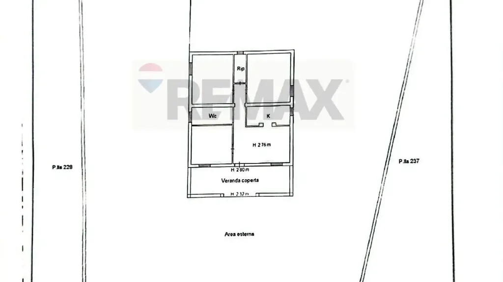 Plan - Villa with Garden in Cavasecca, Noto