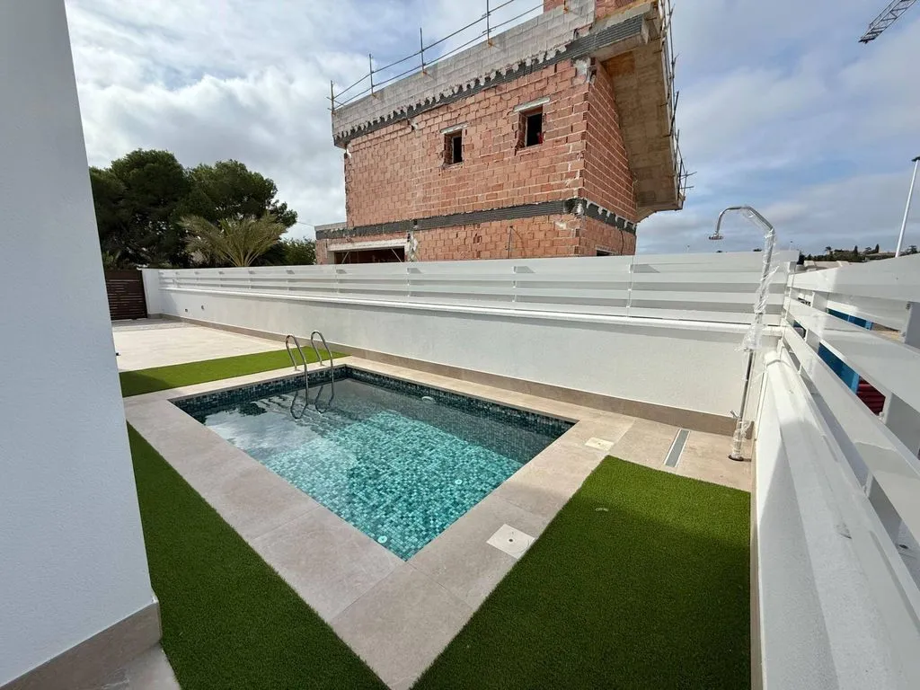Piscine - Detached Villa with Sea View in El Pinet