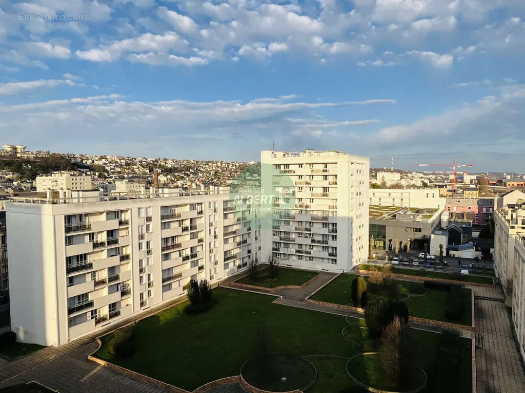 Vue aérienne - Appartement avec Balcon à Le Havre