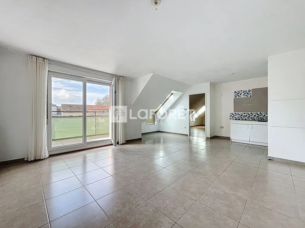 Séjour - Appartement T2 avec Balcon à Chambly