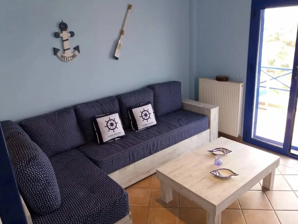 Séjour - Maisonette with Sea View in Sithonia, Chalkidiki