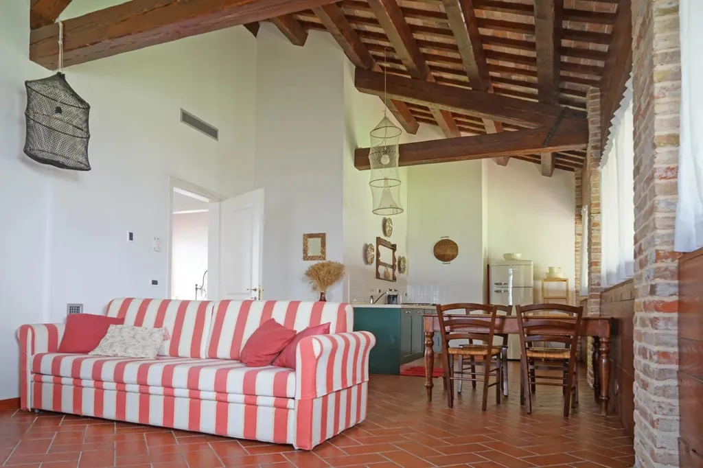 Living Room - Agriturismo with Water Access in Caorle, Veneto