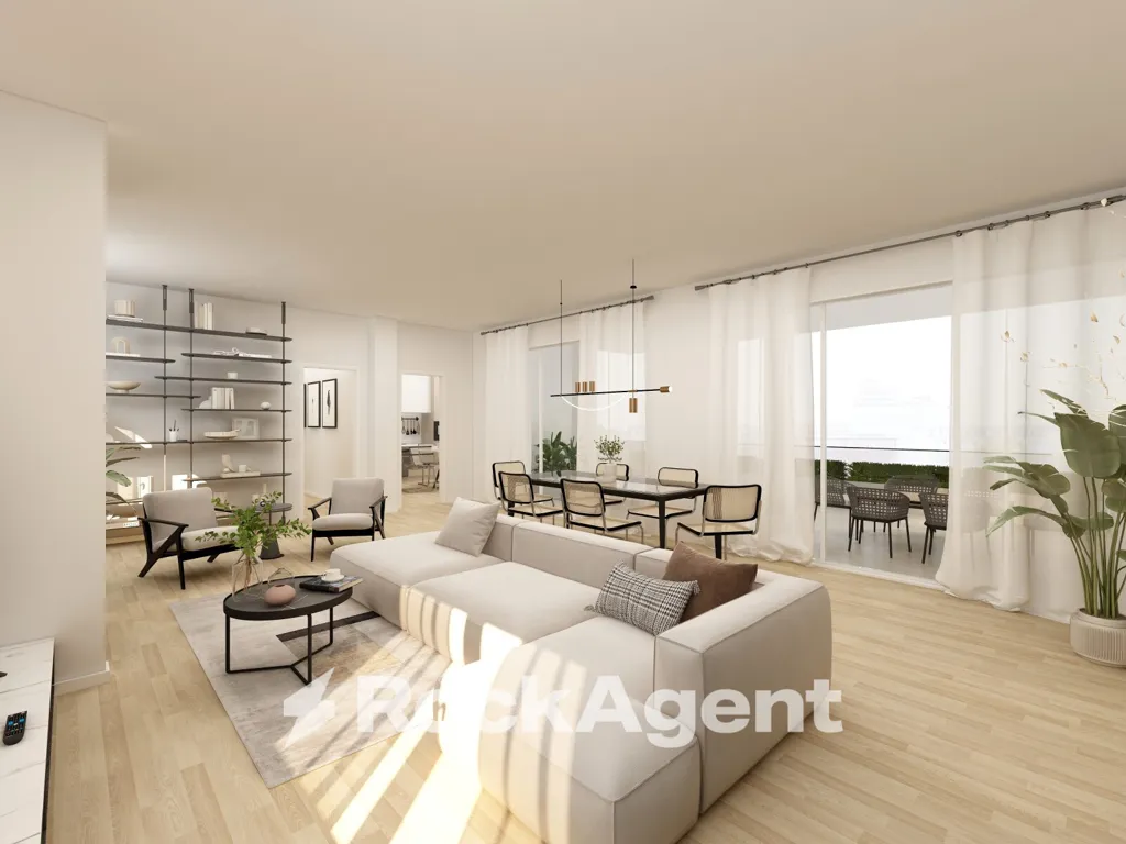 Séjour - Luxury Penthouse with Terrace in Pavia