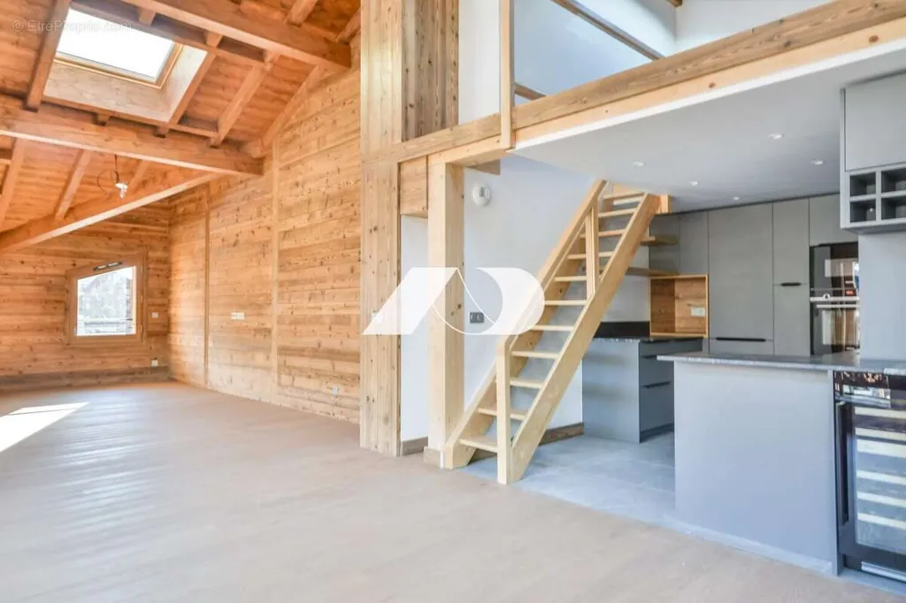 Cuisine - Appartement Luxueux avec Balcons à Morzine