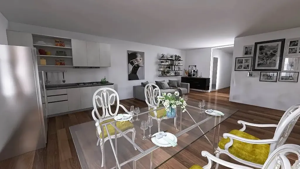 Salle à manger - Rearranged Flat with Balcony in Florence