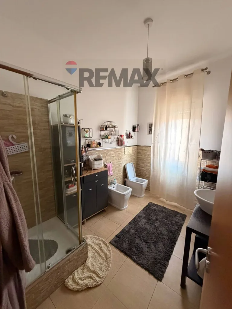 Salles de bain - Apartment with Terrace in Canicattì