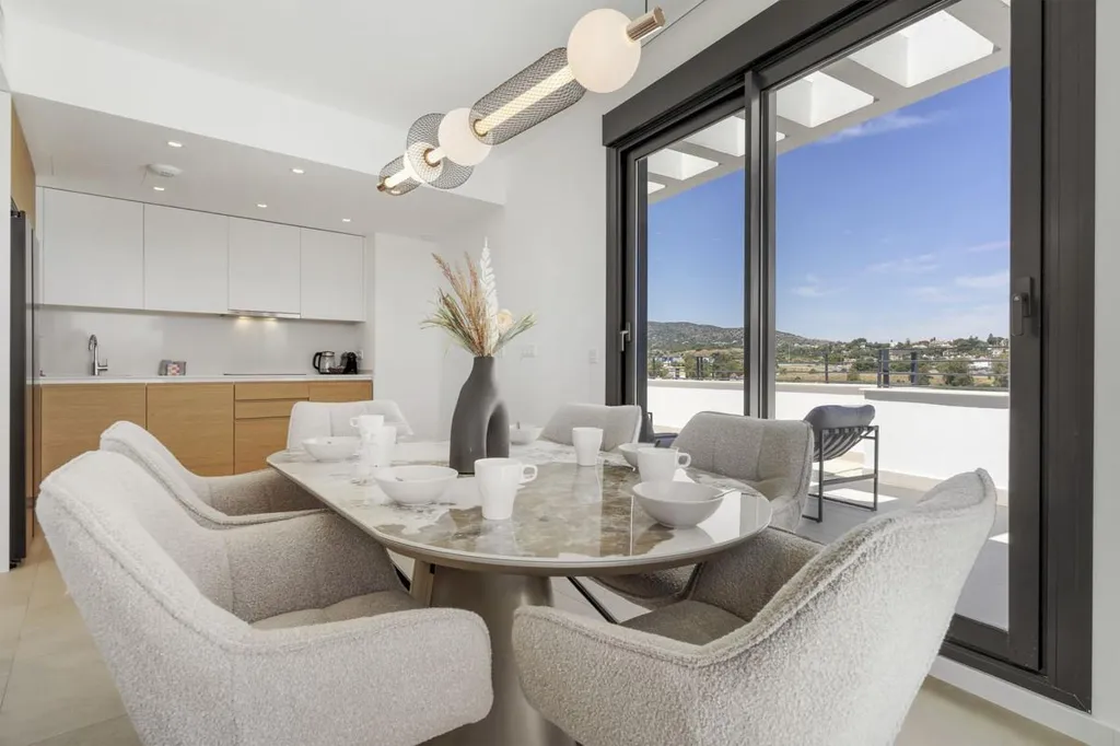 Sala da pranzo - Penthouse with Pool in Torremolinos