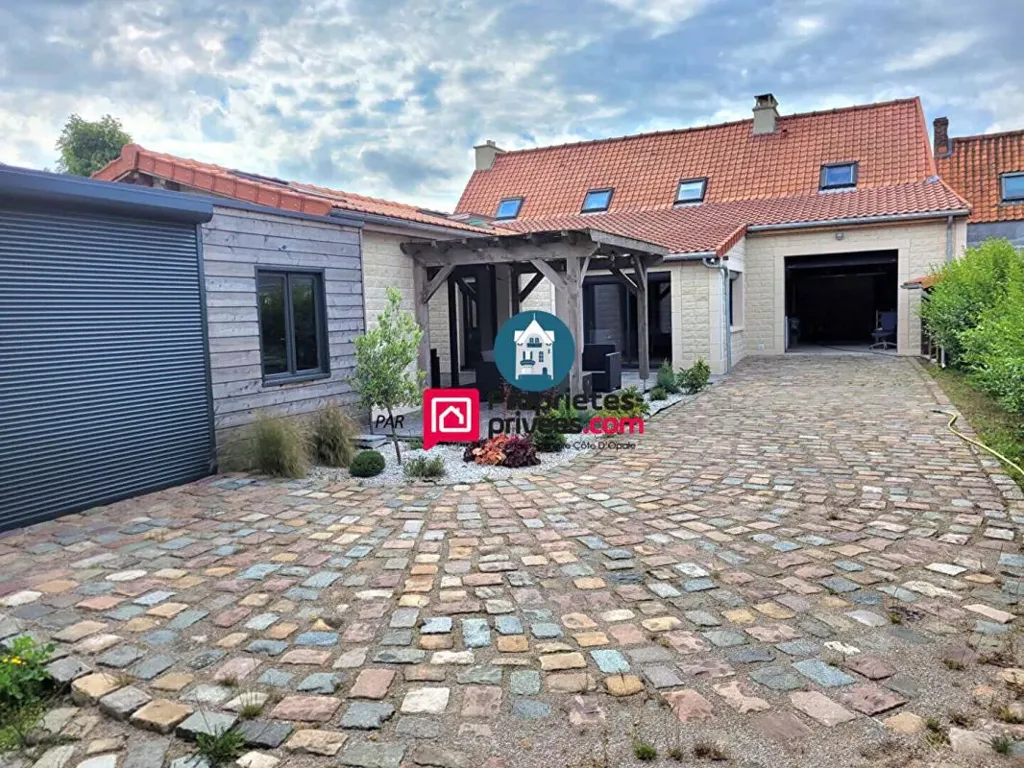 Extérieur - Maison Rénovée avec Piscine à Ambleteuse
