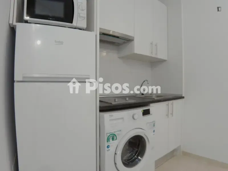 Cuisine - 2-Bedroom Flat in Usera, Madrid