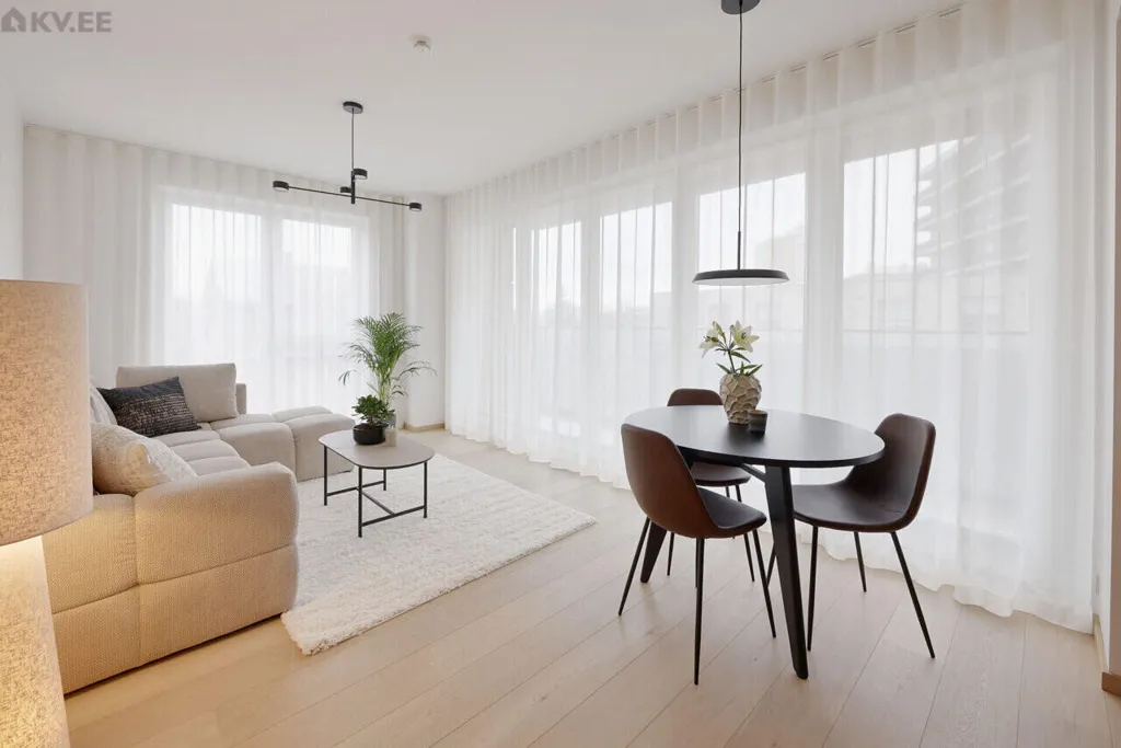 Soggiorno - Modern Flat with Balcony in Tallinn City Centre