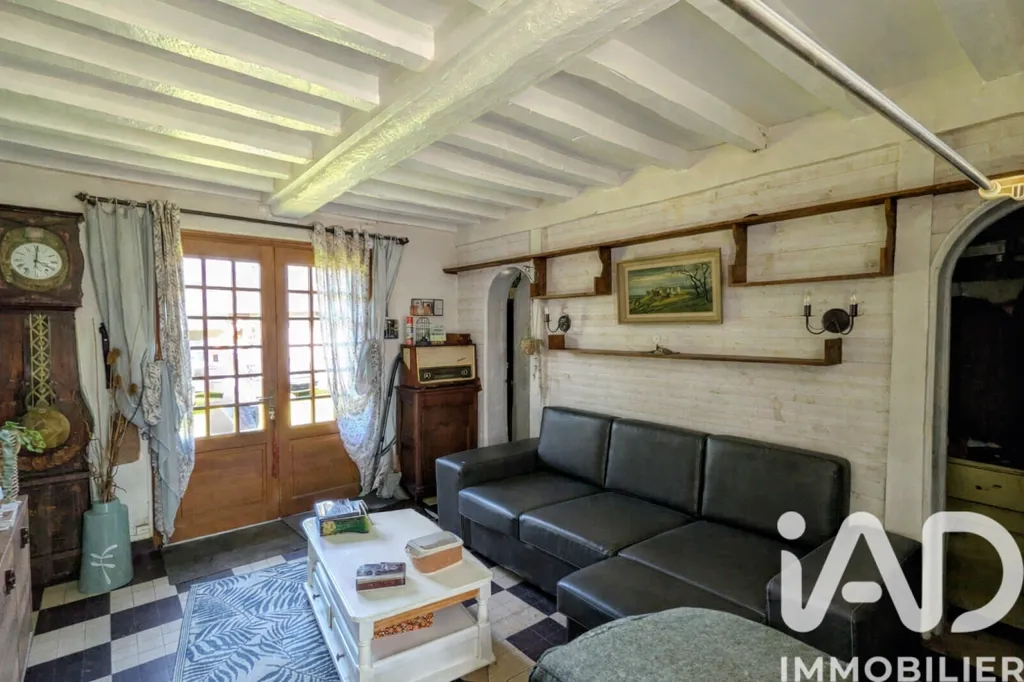 Séjour - Longère de Charme à Flavacourt avec Jardin