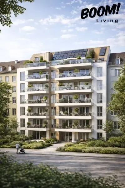 Välivaade - Modern 2-Bedroom Apartment with Balcony in Floridsdorf