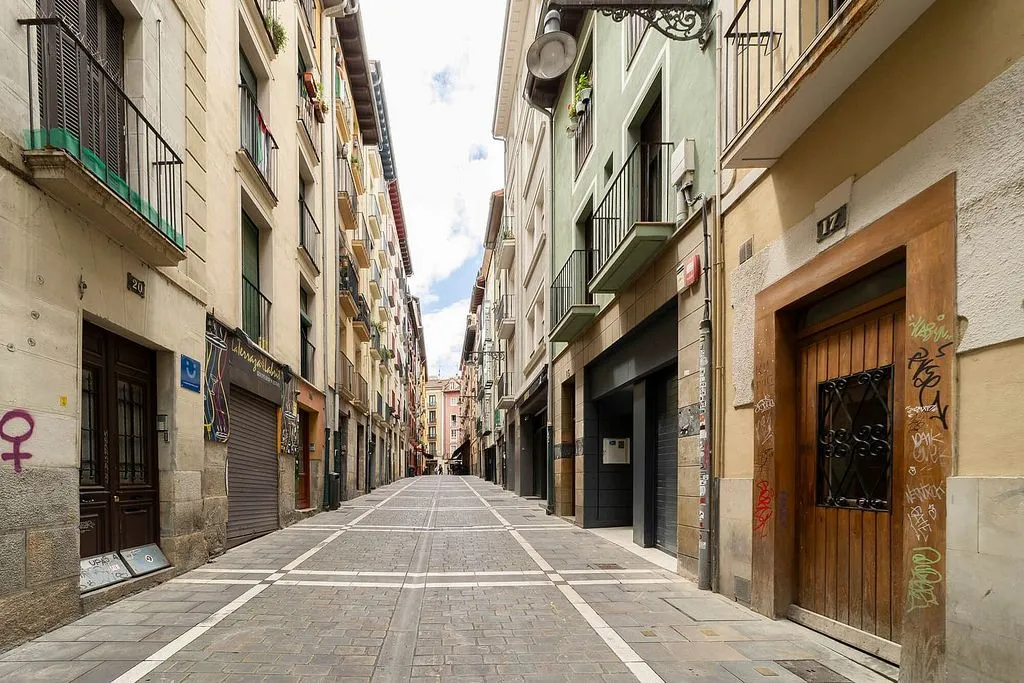 Extérieur - Furnished Flat with Balcony in Pamplona