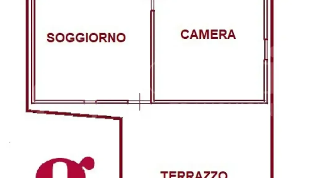 Plaan - Twin-Storey Apartment with Terrace in Messina