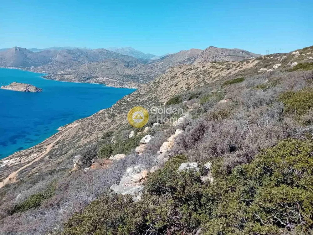 10-Acre Plot with Sea View in Agios Nikolaos