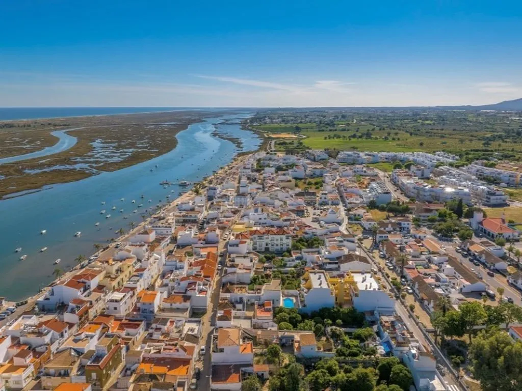 Aerial - Luxury 2-Bedroom Apartment with Pool in Tavira