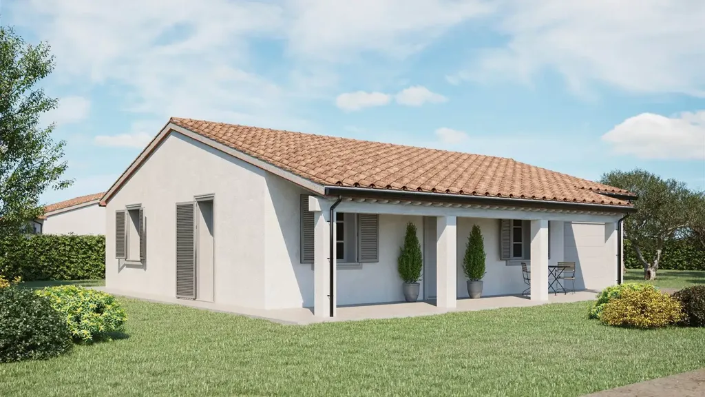 New Villa with Modern Design in Bibbona