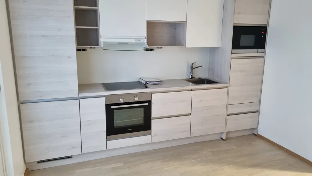 Cuisine - Modern Studio with Balcony in Joensuu City Centre
