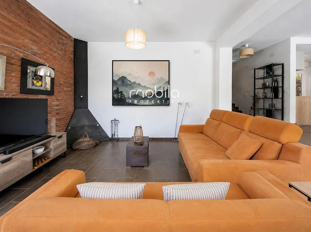 Séjour - Contemporary House with Pool in Bellaterra