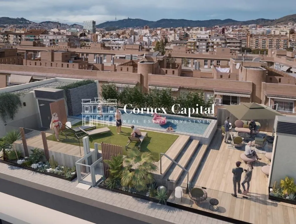 Õhuvaade - Penthouse with Terraces in Sant Andreu de Palomar