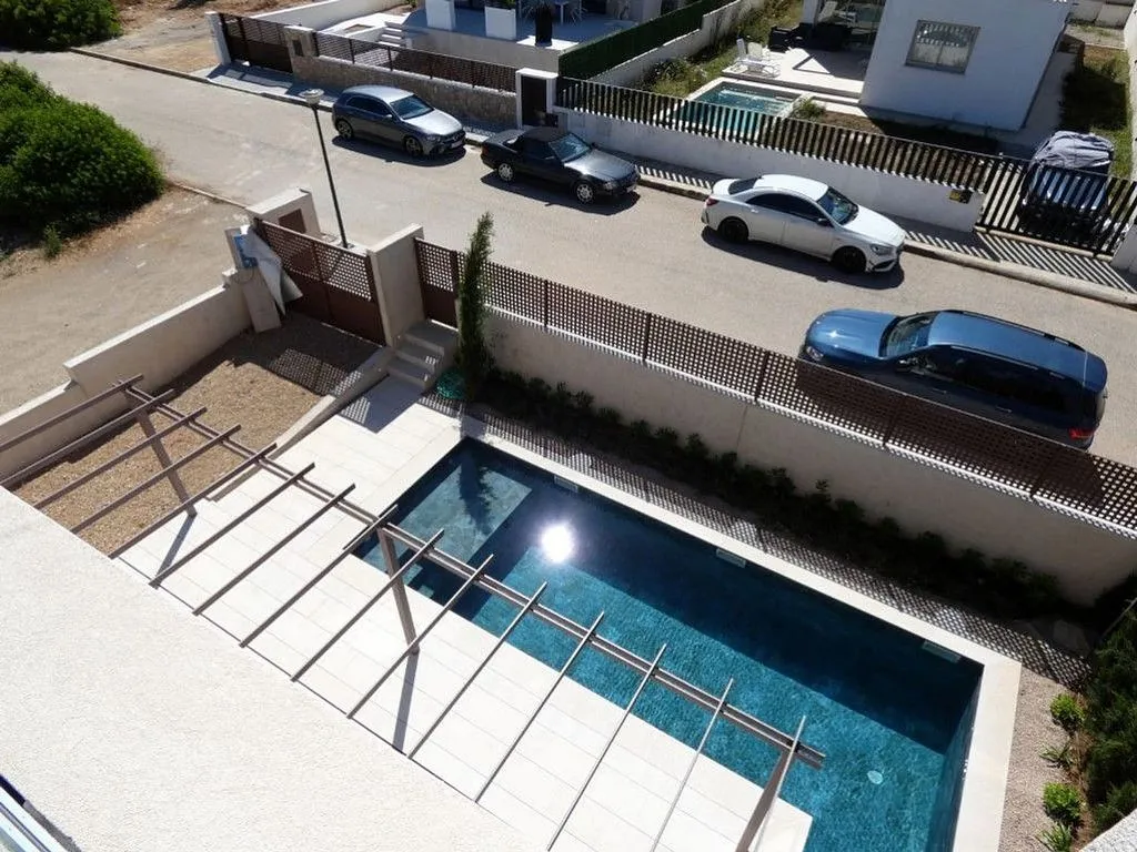 Vue aérienne - Contemporary Villa with Pool in Montferrutx
