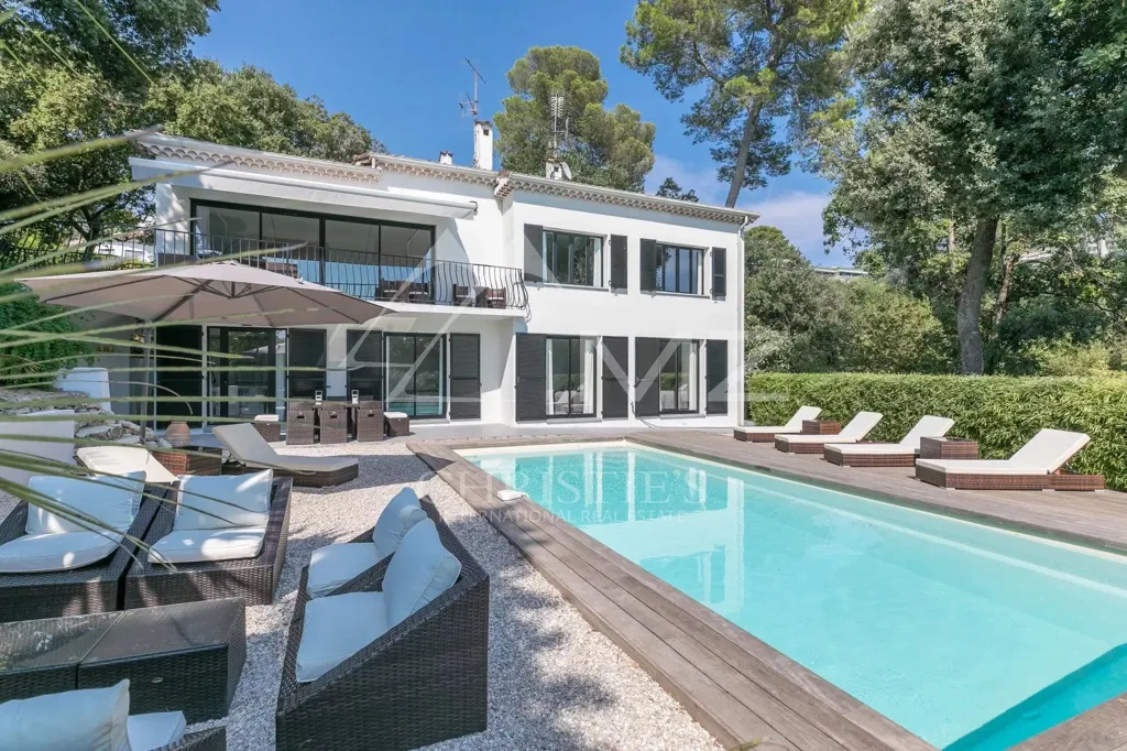 Piscine - Villa Moderne avec Piscine à Cannes
