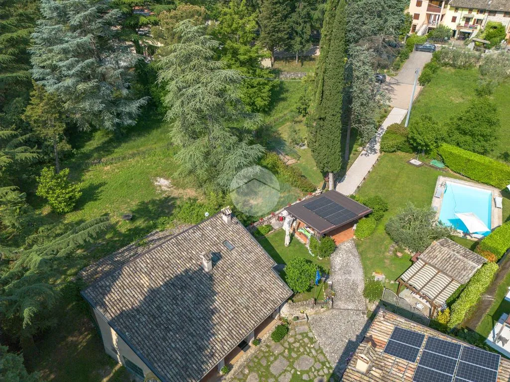 Vista aerea - Rustic Corte with Pool in Costermano