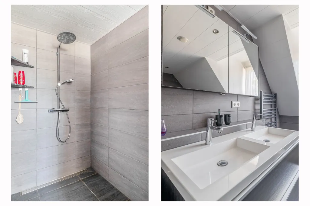 Salles de bain - Spacious Detached House with Garden in Hapert