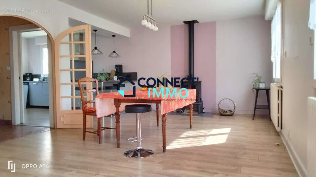 Salle à manger - Maison de Plain Pied avec Jardin à Plouescat