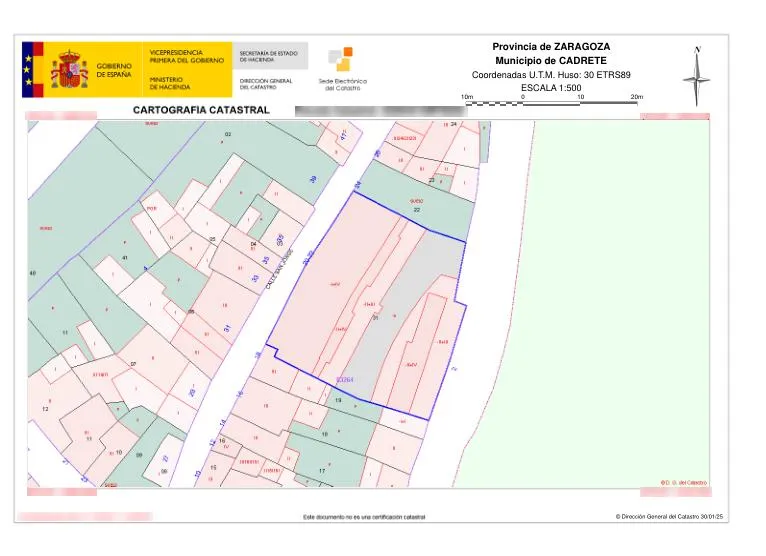 Parking Space in Cadrete, Zaragoza