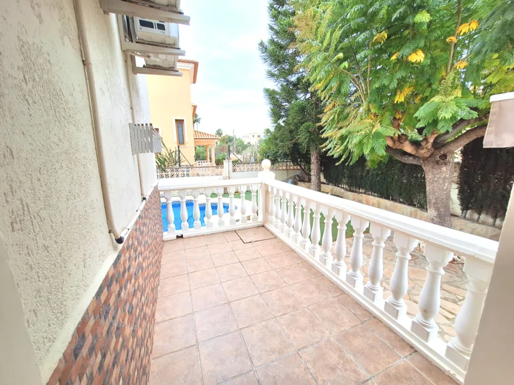 Terrace - Villa with Pool in Calpe Centre