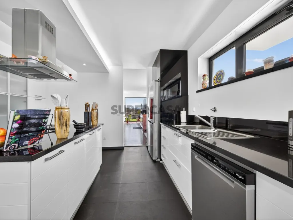 Küche - Modern Villa with Industrial Design in Assafora