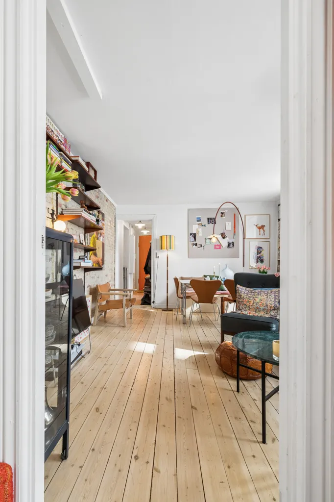 Soggiorno - Modernised Flat with Garden in Indre Nørrebro