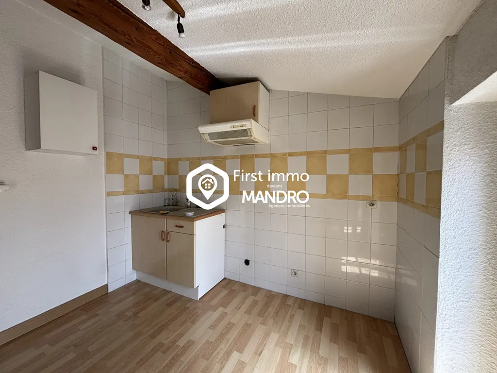Cucina - T2 Apartment with Balcony in Estagel