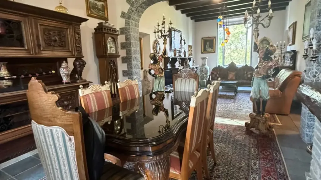 Söögituba - Rustic-Style Flat with Garden in Milan