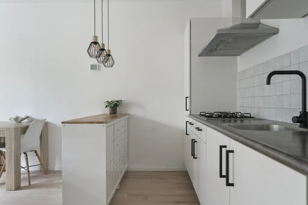 Cucina - Modern T2 Apartment with Terrace in Arnhem