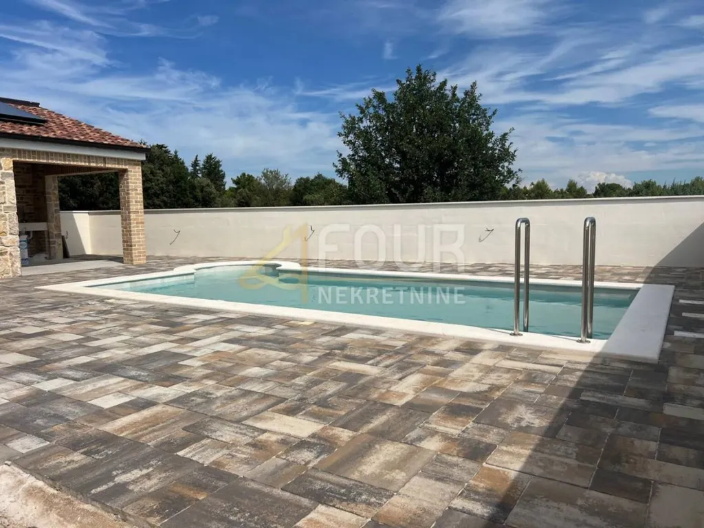 Piscina - Dalmatian Stone Villa with Pool in Vrsi, Zadar