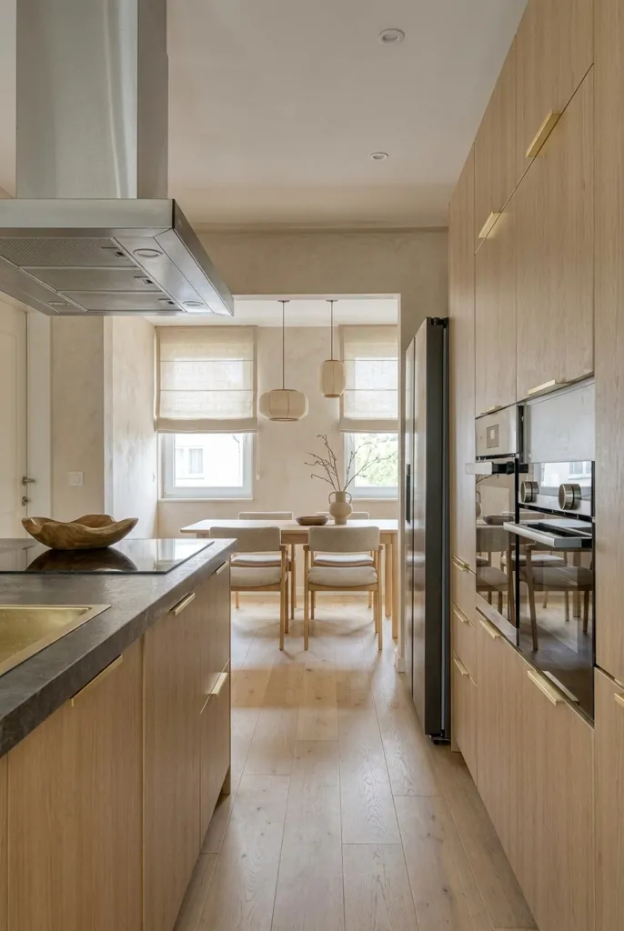 Cuisine - Appartement avec Jardin au Rez-de-Chaussée à Gooreind