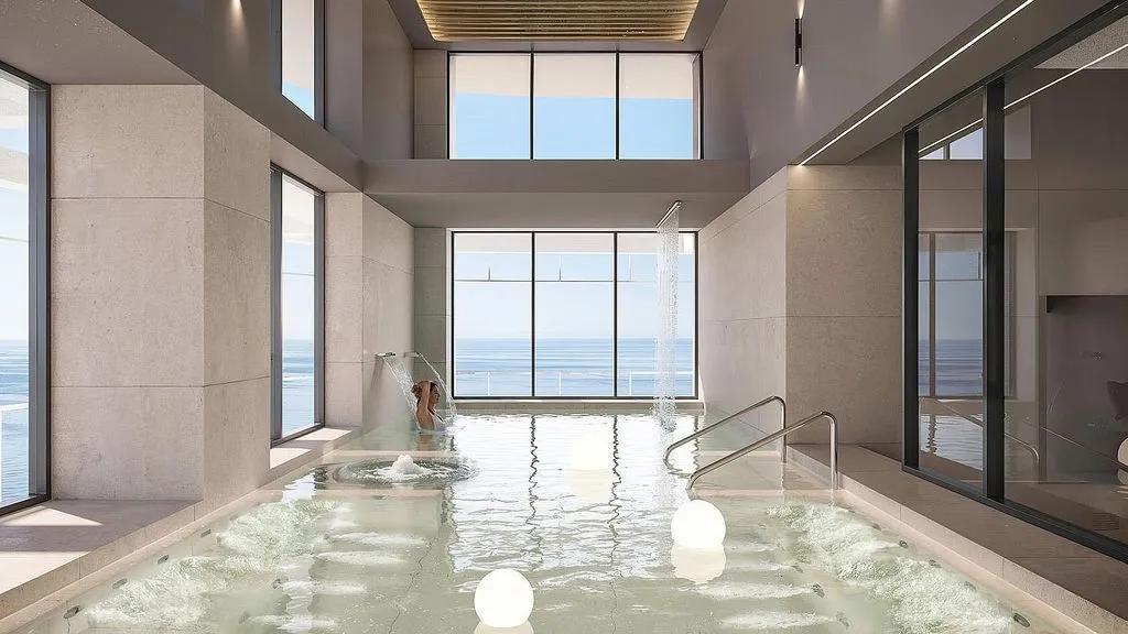 Pool - Apartment with Pool in Playa de Poniente, Benidorm