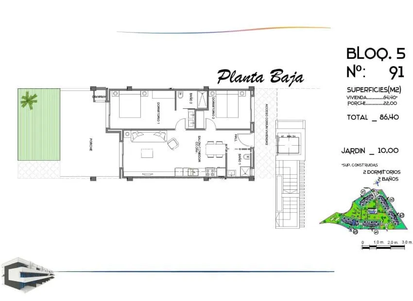Plaan - New Build Apartment with Lagoon Views in El Raso