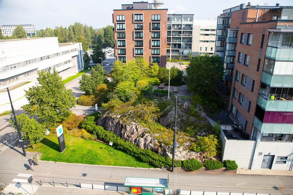 Vue aérienne - Modern Two-Bedroom Apartment with Sauna in Pasila