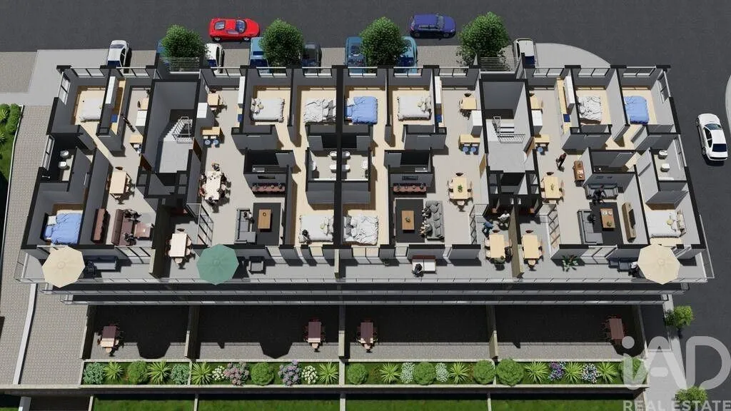 Plan - 3-Bedroom Flat with Balcony in Portimão
